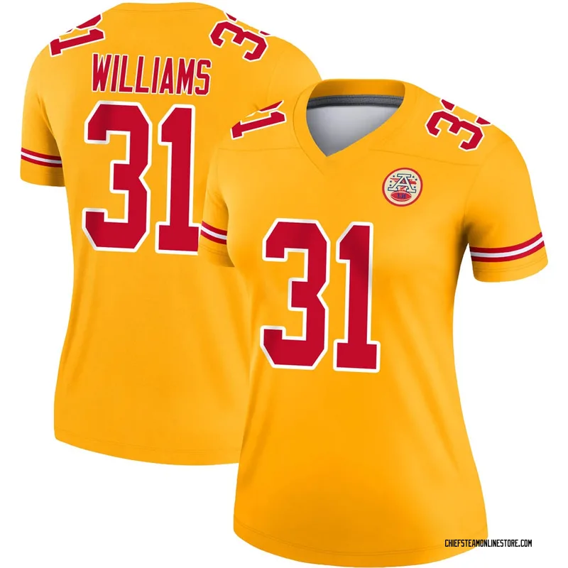 kansas city chiefs williams jersey